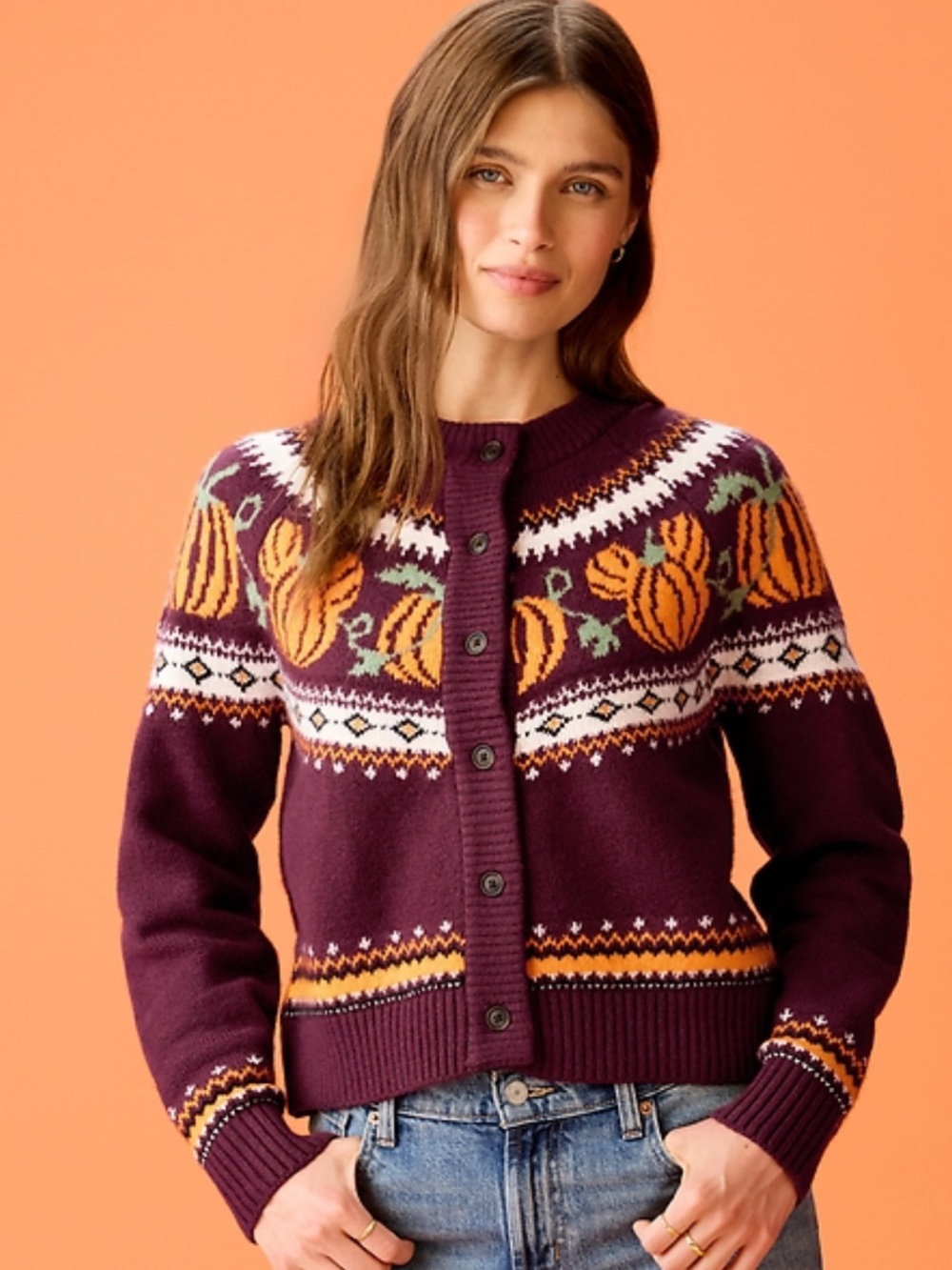 Viral 🎥 Old Navy Disney Mickey Mouse Pumpkin Cardigan Halloween Sweater 🎃🍂
